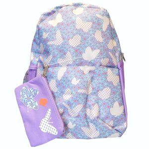 Butterfly Backpack with Pouch Accessory